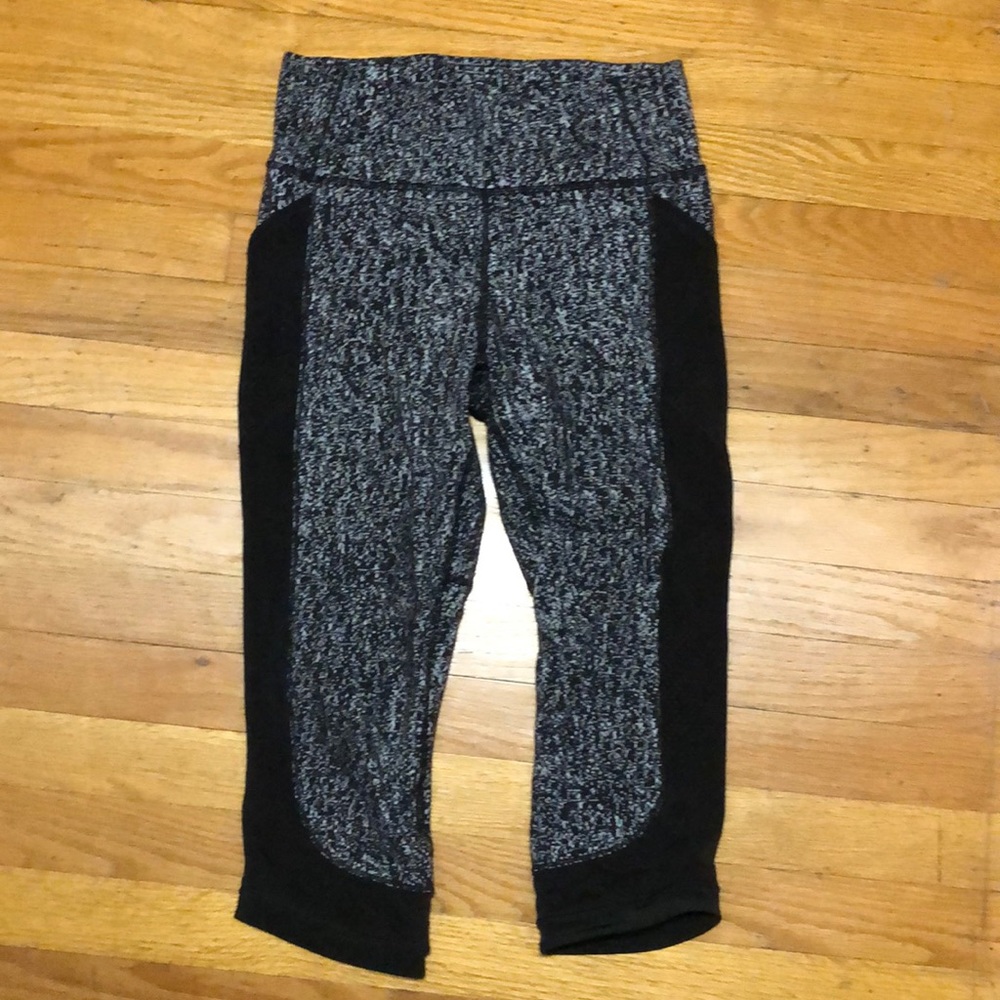 Lululemon Black Mesh Leggings